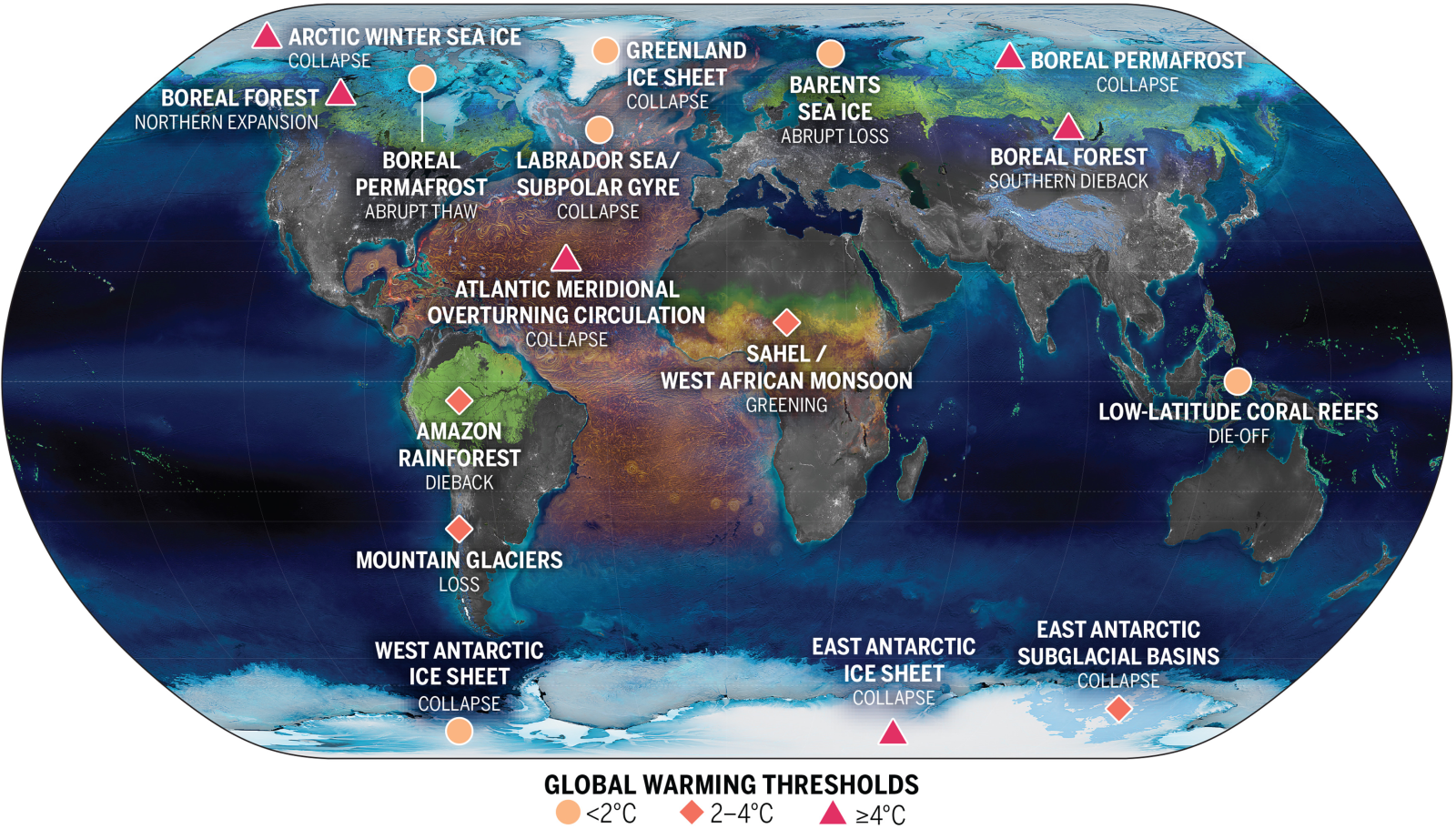 Map by Earth Commission/Globaïa based on data from Armstrong McKay et al. (2022).